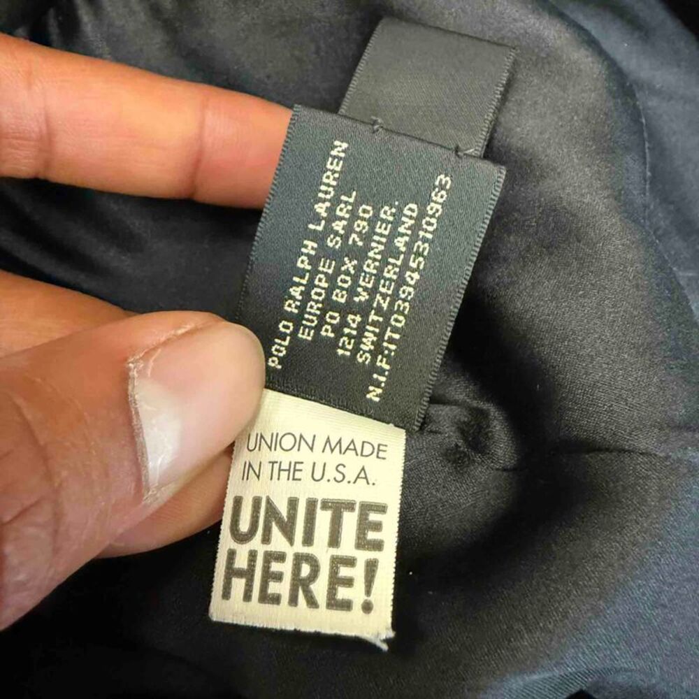 Ralph Lauren Tuxedo Blazer in Black Wool - Picture 10 of 10